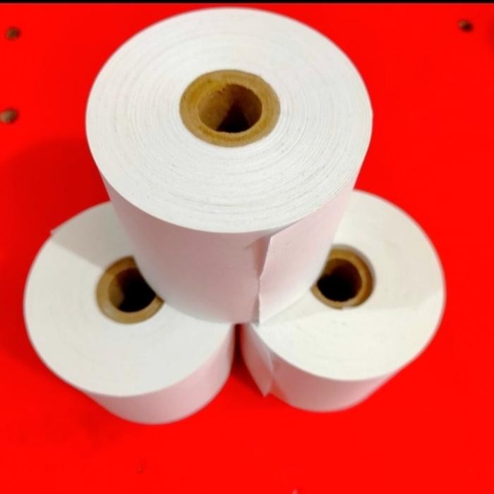 

Kertas Kasir Hvs Ukuran 58X65 / Struk Kasir Hvs 1Ply Paket 10 Roll