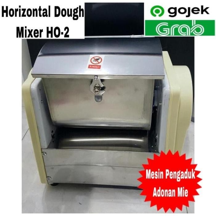 Mesin Pengaduk Adonan Mie/ cireng / pangsit/ cilok / cheese stick / kue bawang Horizontal Dough