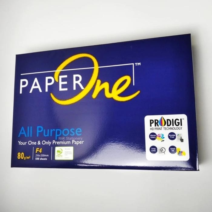 

Kertas Hvs Folio 80 Gram Paper One