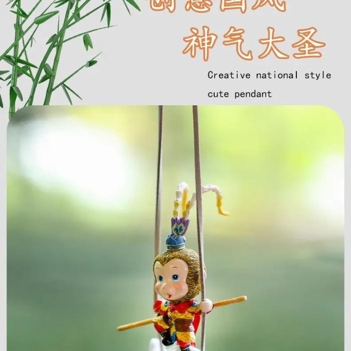 Miniatur Pajangan Sun Wu Kong Sungokong Sunwukong Kera sakti Monkey