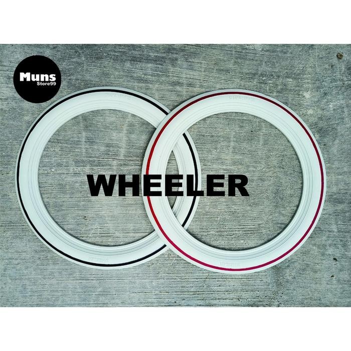 [Expert] Lis Ban Mobil White Wall Ban Mobil Velg Ring 13-15 STRIP WARNA WHEELER