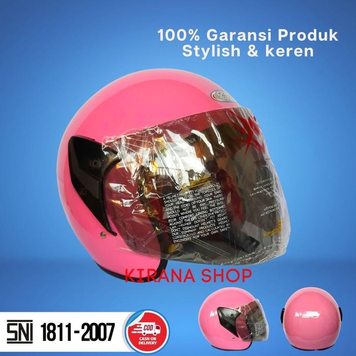 [Expert] Helm Dewasa Helm SNI Dewasa Pria Dan Wanita Model Kop