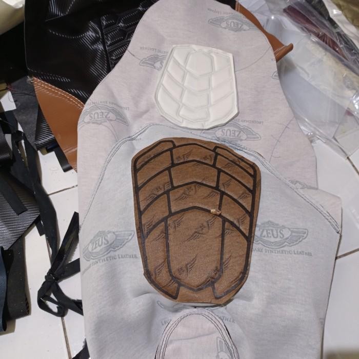 [Expert] Kulit Cover Jok Motor Costum Pres Timbul Nmax Pcx Aerox Vario Beat Dll