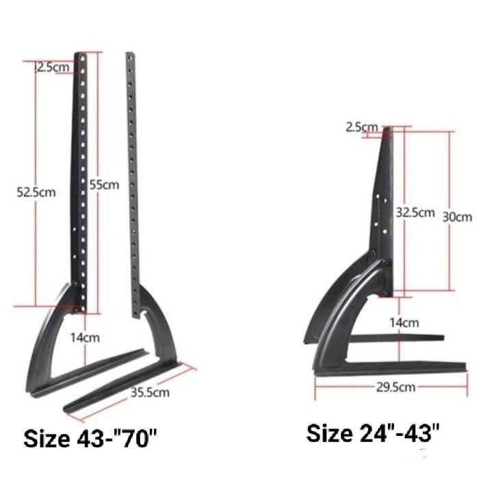 RB BRACKET STAND KAKI TV UHD 32"-65"