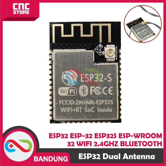 RB ESP32 ESP-32 ESP32S ESP-WROOM-32 WIFI 2.4GHZ BLUETOOTH DUAL ANTENNA