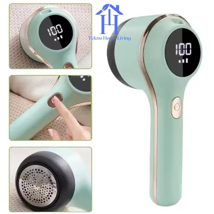 PEMBERSIH BULU PAKAIAN ELEKTRIK PENCUKUR BULU SERAT PAKAIAN CLOTHING HAIR REMOVER