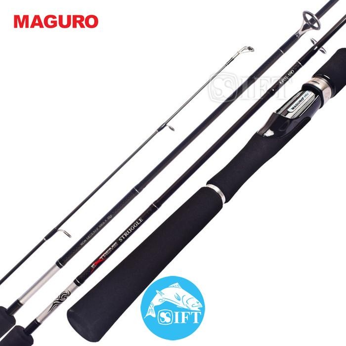 Joran MAGURO EXTREME STRUGGLE 150 165 180 CM Pancing spinning fuji