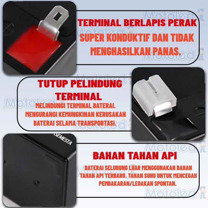 Little Bee ASLI Aki Tangki Semprot 12V 8AH Kemasan tebalAki Semprotan Pertanian/Aki UPS/Aki Sprayer