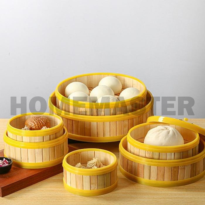 Steamer/Dimsum/Klakat/Kukusan Hongkong Bambu Ring Plastik DBPR