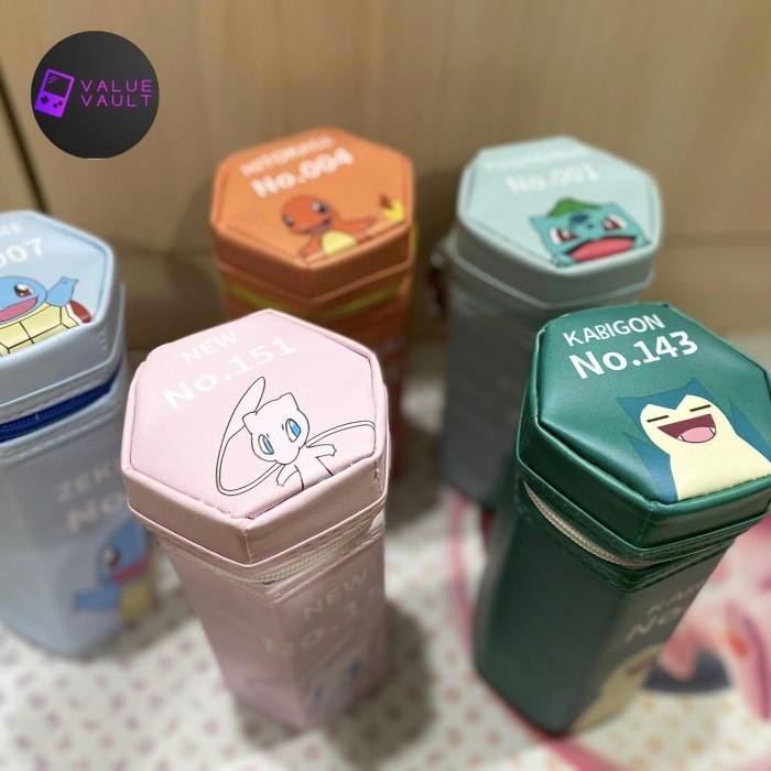 

Pokemon pencil case Hexagonal sekolah atau kantor supplies