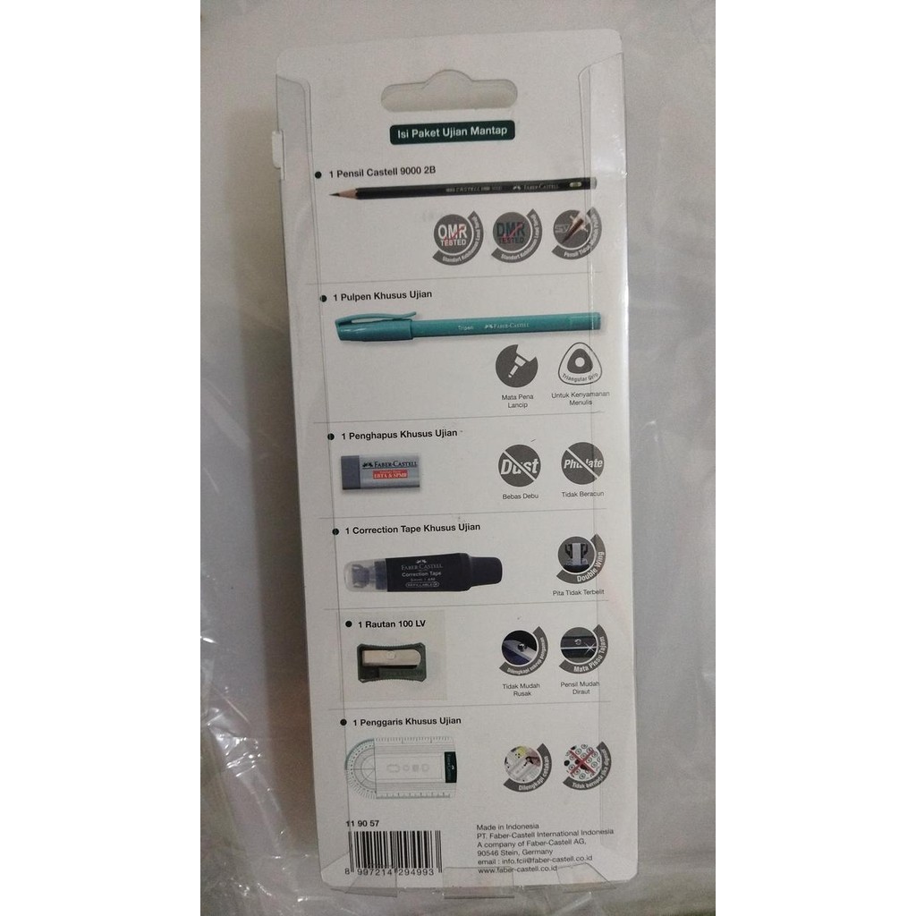 

Paket Ujian Mantap Faber Castell / Set