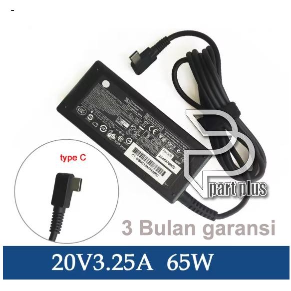 Adaptor Charger Laptop Hp Spectre X360 65W Usb Type C