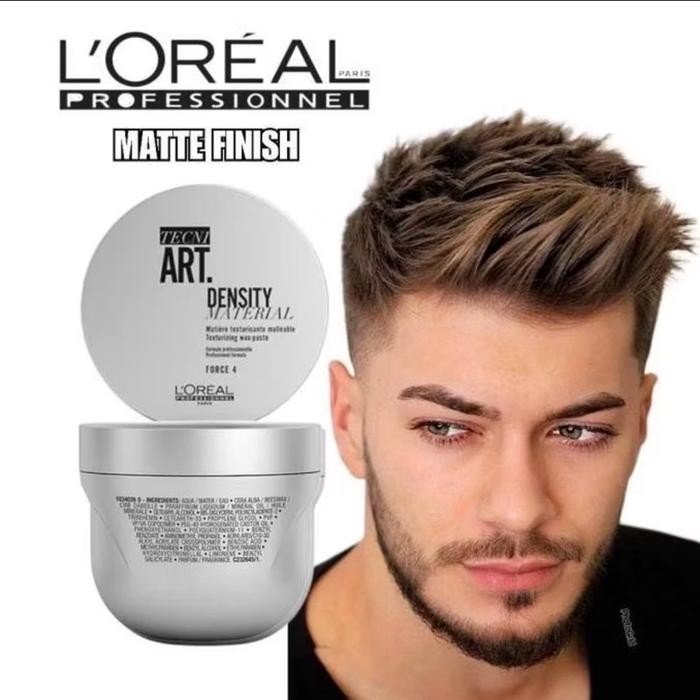 Terbaru Wax Rambut Pria Gel Rambut Ekstra Strong Density Material Loreal 100 Ml Ready