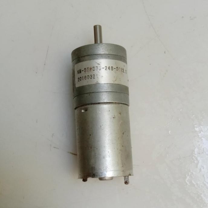 Torsi Tinggi 12V DC Motor Micro Dengan Gearbox untuk alat berkebun