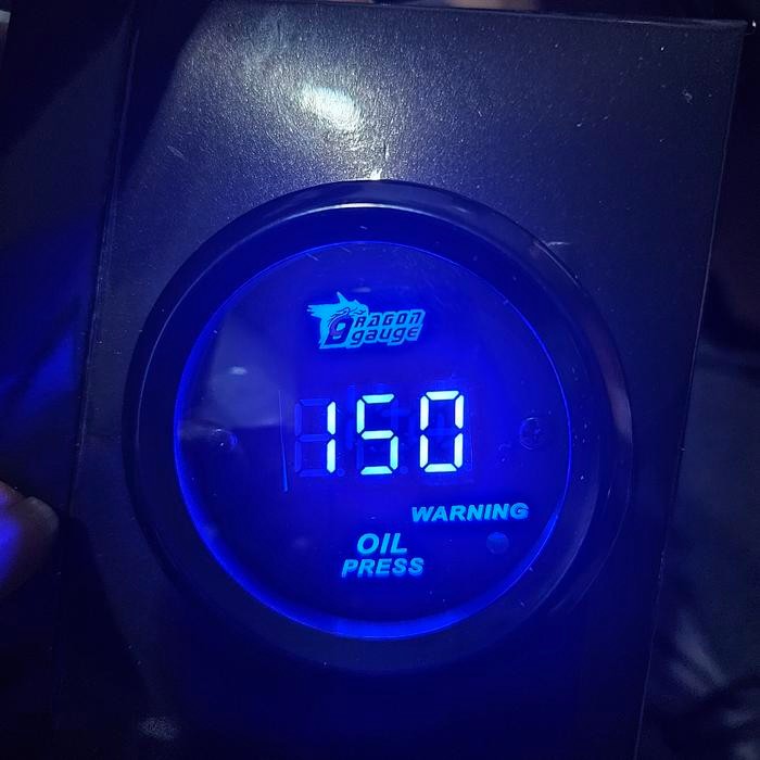 DIGITAL GAUGE INDIKATOR MOBIL DRAGON GAUGE WATER TEMP GAUGE OIL TEMP OIL PRESS GAUGE VOLTMETER TACHO
