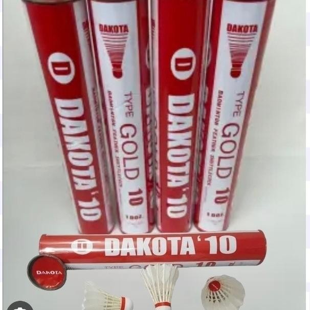 Shuttlecock Dakota Kok Dakota Gold 10 Original Badminton