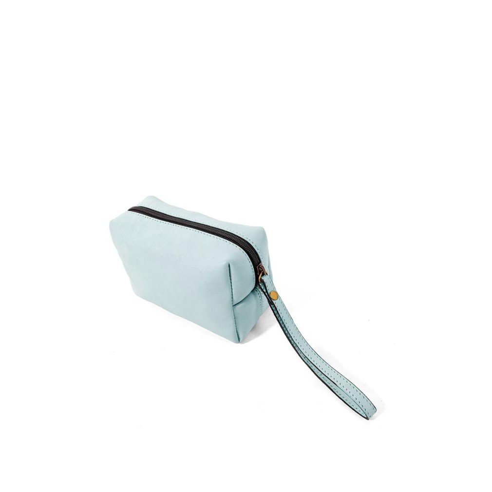 Pouch Wanita Kulit Asli/Pouch Kulit/Pouch Make Up - Pastelicious Pouch