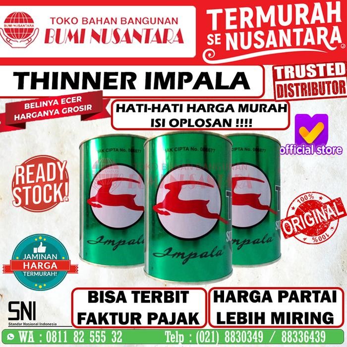BEST SELLER Thinner impala 1 liter tiner impala 1 liter