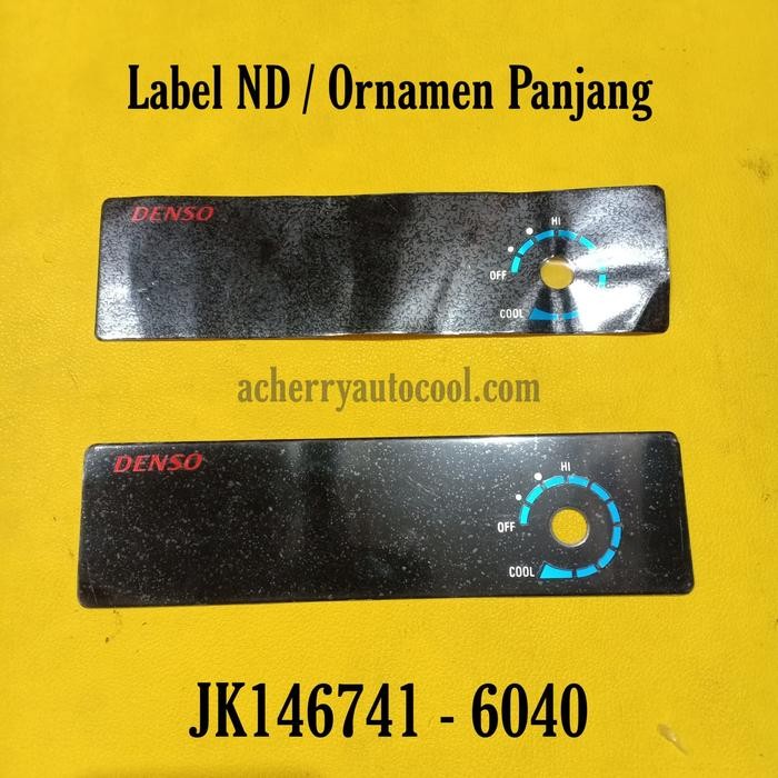 

Produk Unggulan] Label ND / Ornamen Panjang