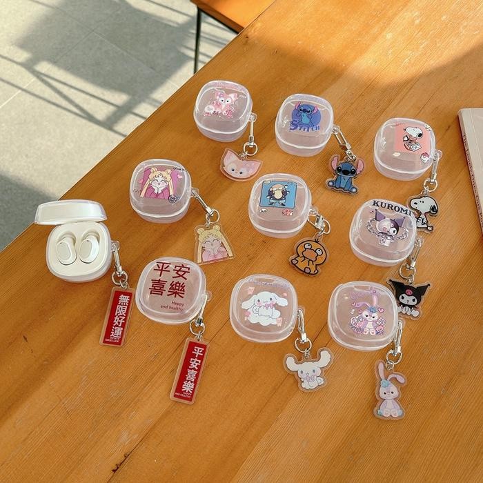 Case Baseus Bowie WM02 / Encok WM01 TWS Tpu Motif Kartun Hellokitty 2