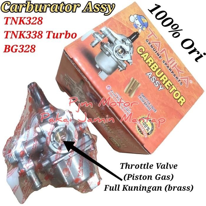 $$$$] Edisi gold 338 Carburator karburator mesin potong rumput Tanika TNK 328 338