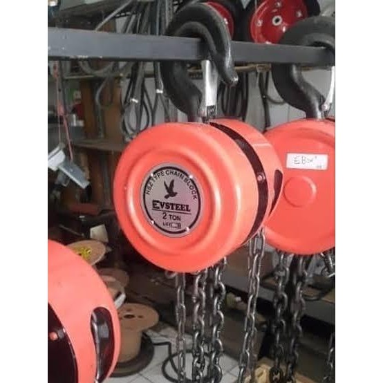 CHAIN BLOCK 2 TON 3 METER TAKEL KATROL KEREKAN 2 TON 3 METER
