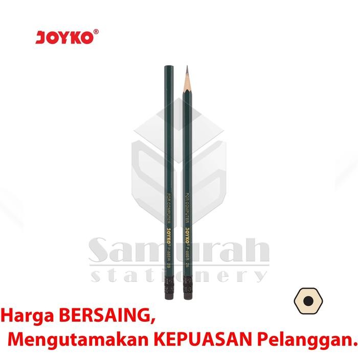 

FLASH SALE PENSIL KAYU JOYKO 2B P88 ER ( HIJAU + PENGHAPUS ) WOODEN PENCIL P-88ER