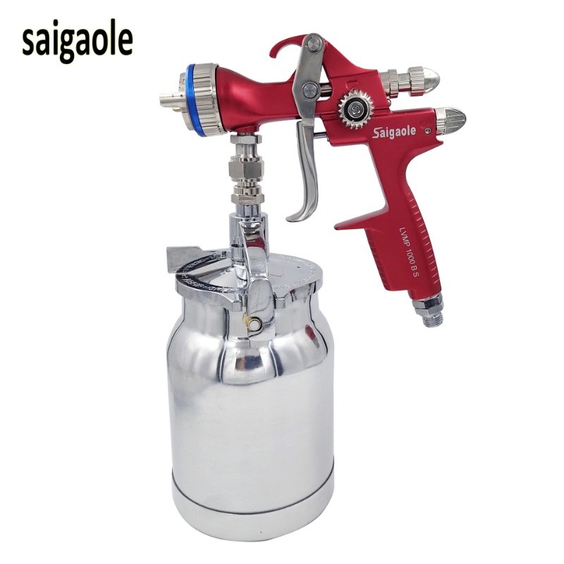 Saigaole Spray gun Automobile topcoat spray gun sheet metal Paint gun High atomization Pneumatic