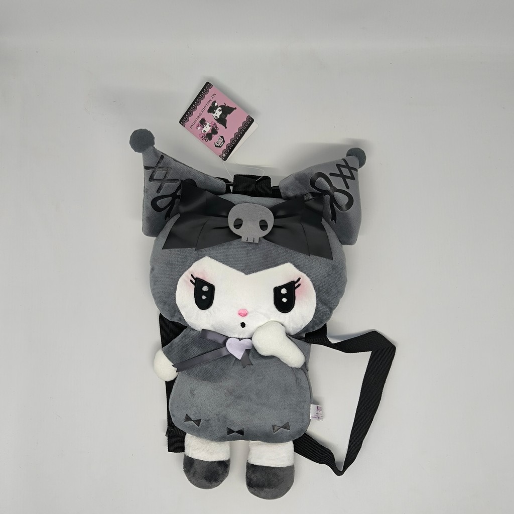 Backpack Nuigurumi Plush Official Sanrio Kuromi Boneka