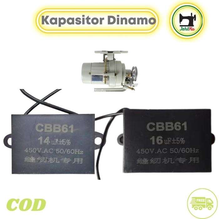[Allthebest] Kapasitor Dinamo Mesin Jahit Dan Mesin Obras Industri CBB61