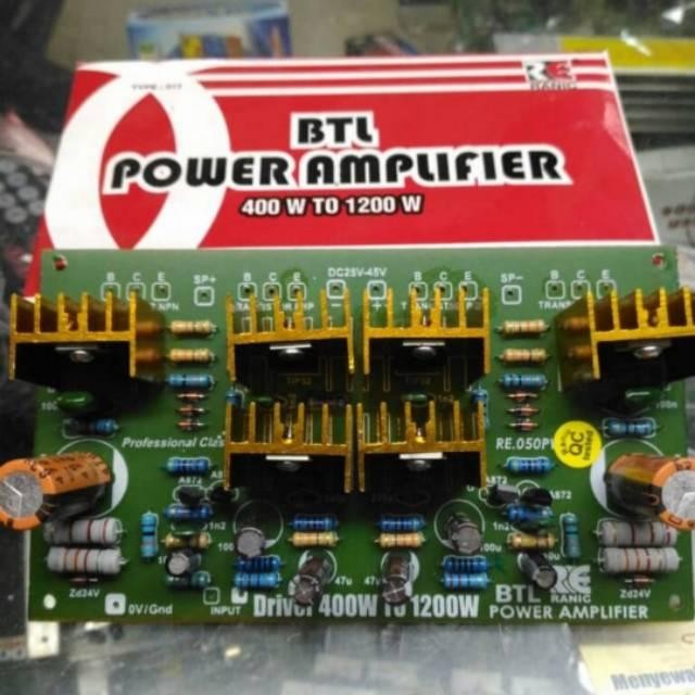 [Allthebest] kit driver power amplifier btl 400w