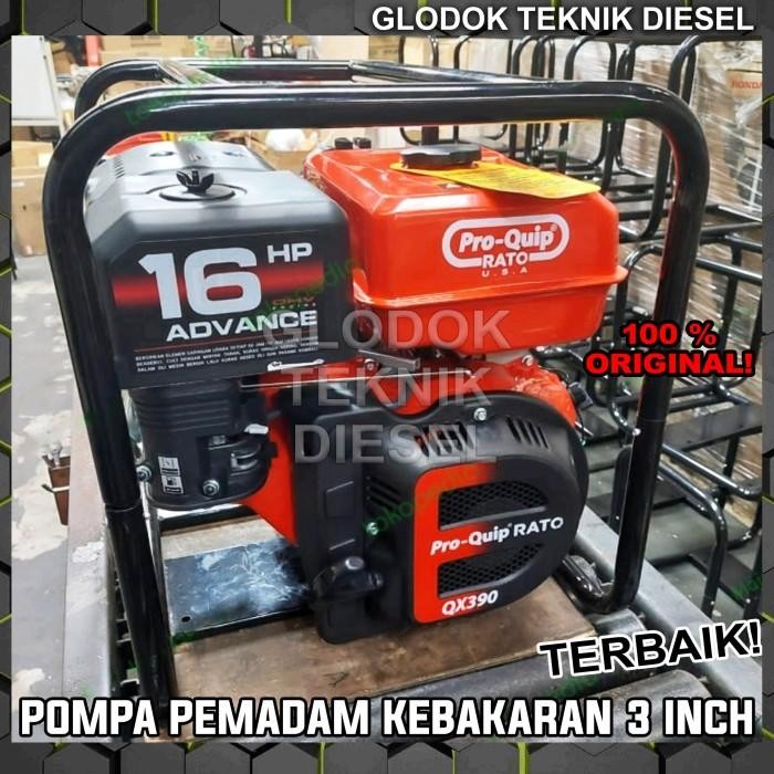 Terlaris Pompa Pemadam Kebakaran Proquip Qfp 300 Gasoline Fire Pump Original