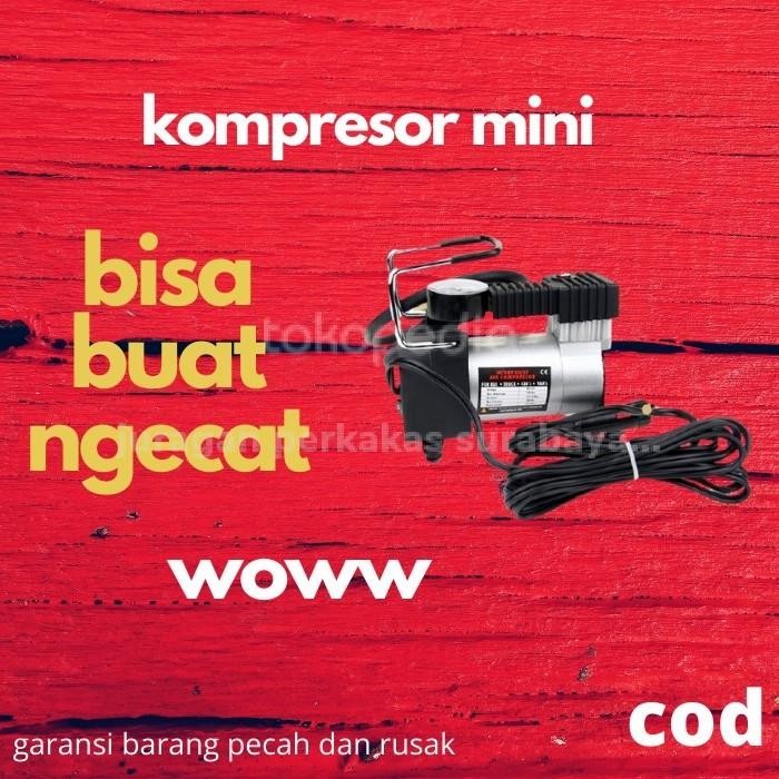 [Allthebest] kompresor compresor mini listrik cat angin listrik body motor dan mobi