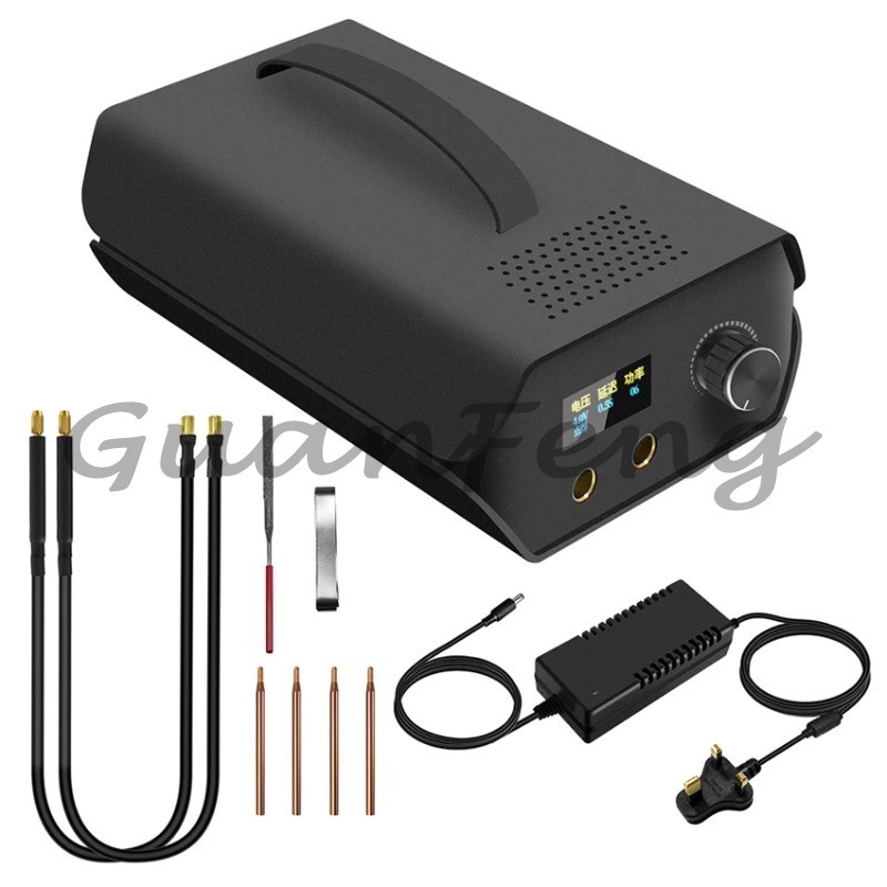 Portable Spot Welding Machine 120 Gear Adjustable 3000F Farah Capacitor For 18650 Lithium Battery