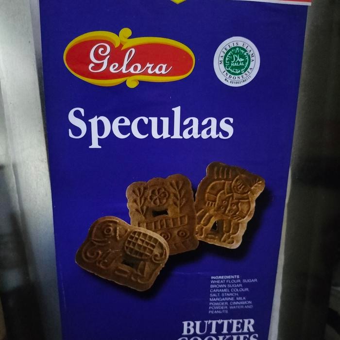 

Biskuit Rempah Kayu Manis Speculaas Cookies Gelora - Kemasan 250 gr & 500 gr - Snack Food best