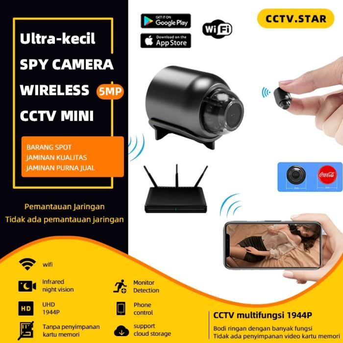 (Expert) Spy Cam Hidden Kamera Cctv Mini Spy Camera Cctv Wifi Kecil Tersembunyi