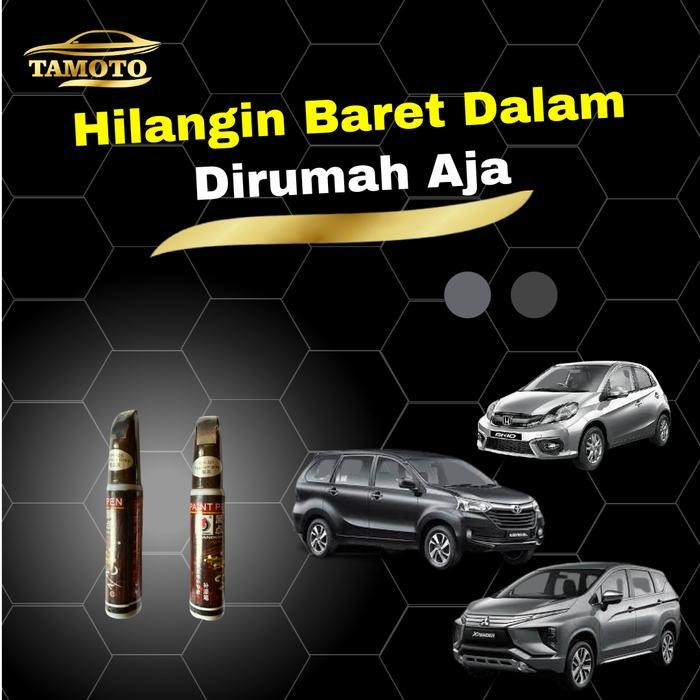 TERLARIS SPIDOL PENGHILANG BARET BODY MOBIL MOTOR / CAT OLES MOBIL WARNA GREY ABU METALIK / ANTI