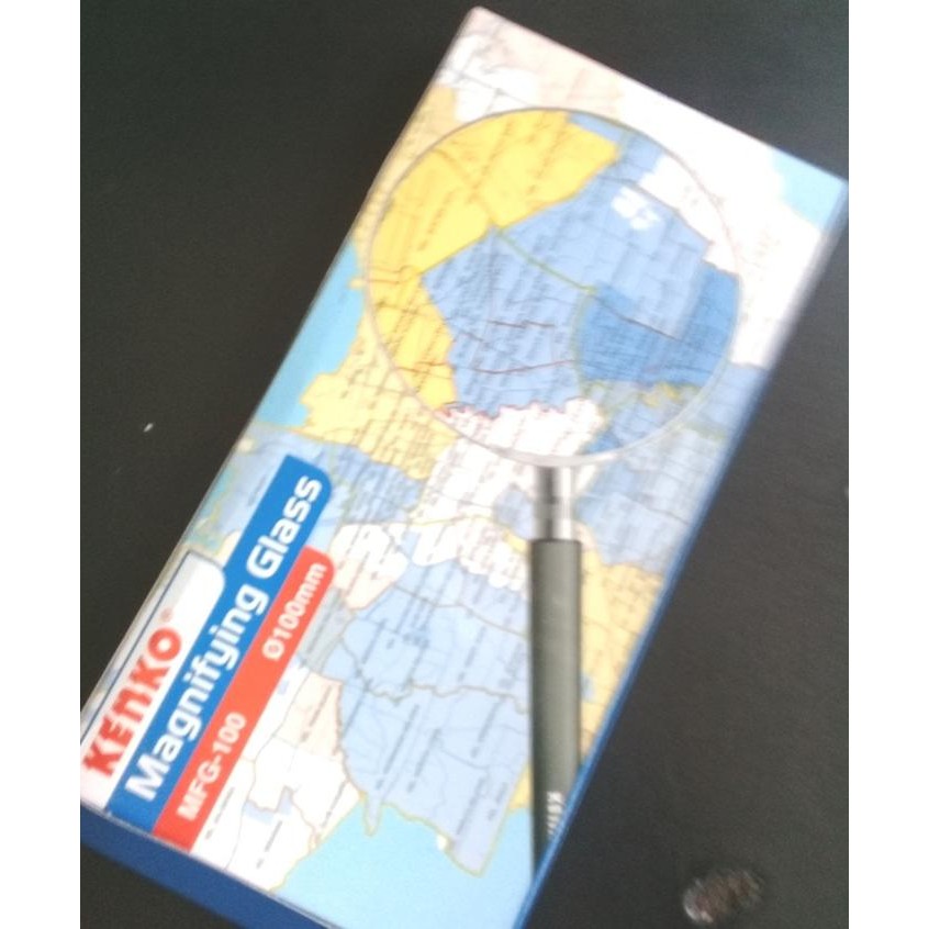 

FLASH SALE KACA PEMBESAR LUP KACA MAGNIFIER GLASS 100MM KENKO MFG-100