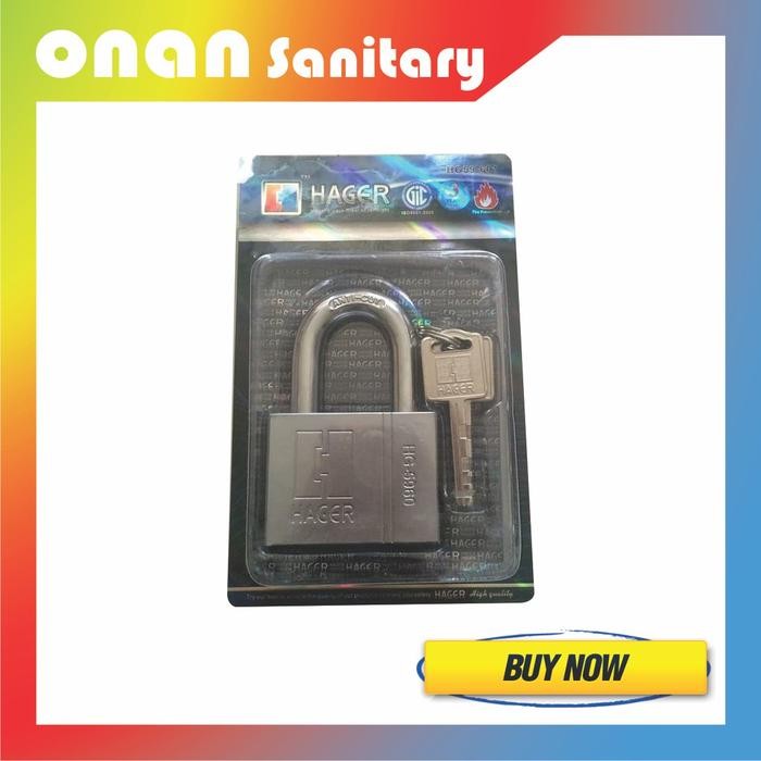 Hager Gembok Lock Standard 60mm HG-5960