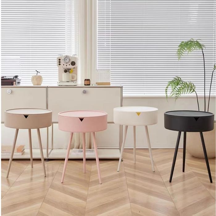 juwa Highline Meja Nakas Meja Tamu Meja Kopi Meja Roda Minimalis