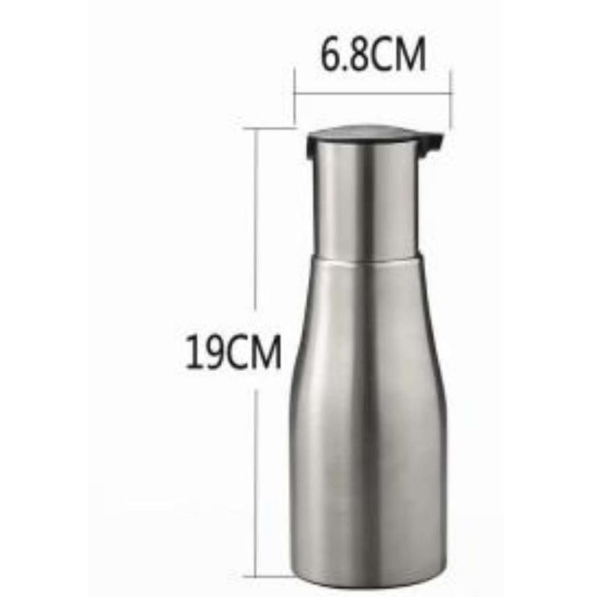 (Expert) Botol Minyak 2 Sisi / Botol Minyak Antik lapis Stainless / Botol Minya