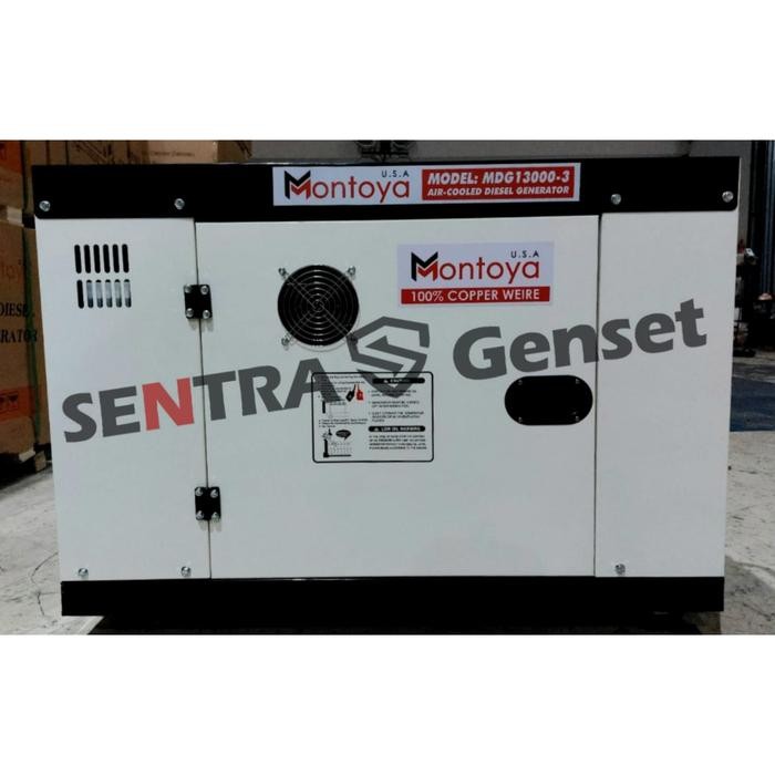 GENSET 10 KVA 3 PHASE MONTOYA MDG 13000-3 USA TECHNOLOGY