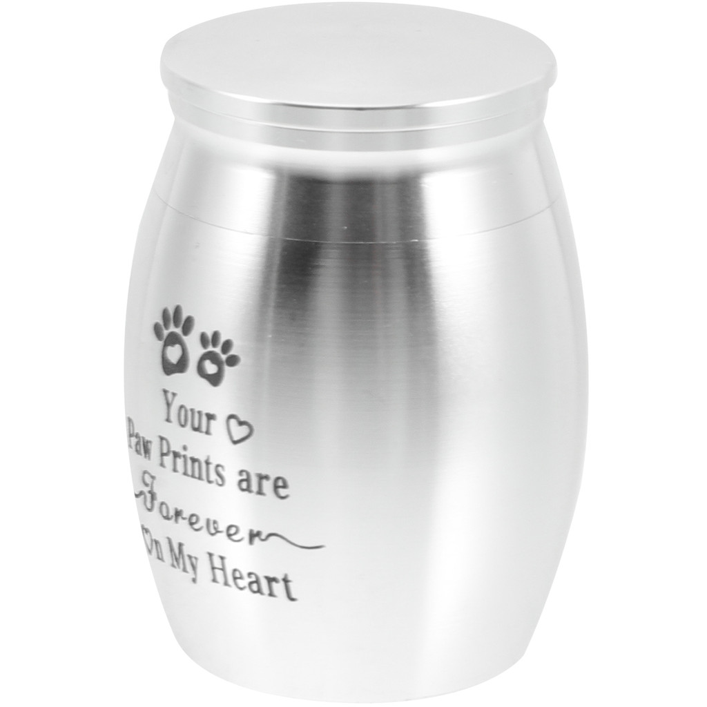 Pet Cremation Urns Stainless Steel Lightweight Cat Memorial Stones Dog Box Funeral Cinerary Bird
