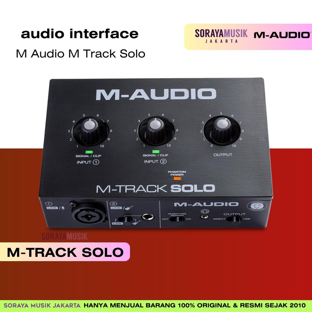 M Audio M Track Solo | Original Product