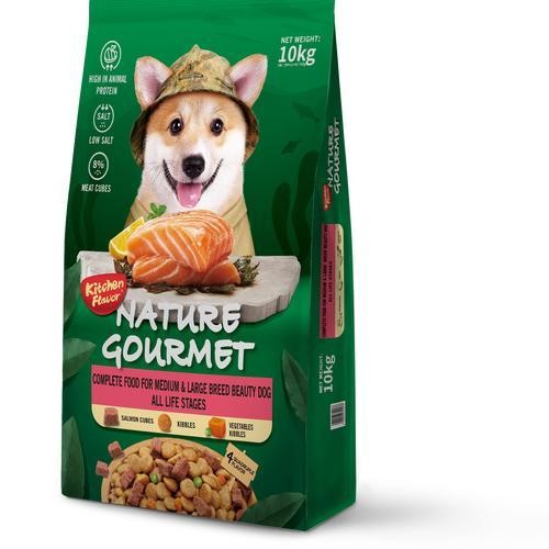 Tqs Kitchen Flavor Dog Salmon Beautifying Repack 1Kg Terlaris