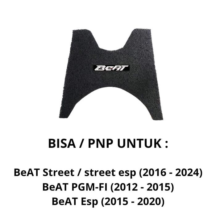 Rds - Karpet Motor Beat Fi Beat Esp 2013-2019 / Alas Pijak Kaki