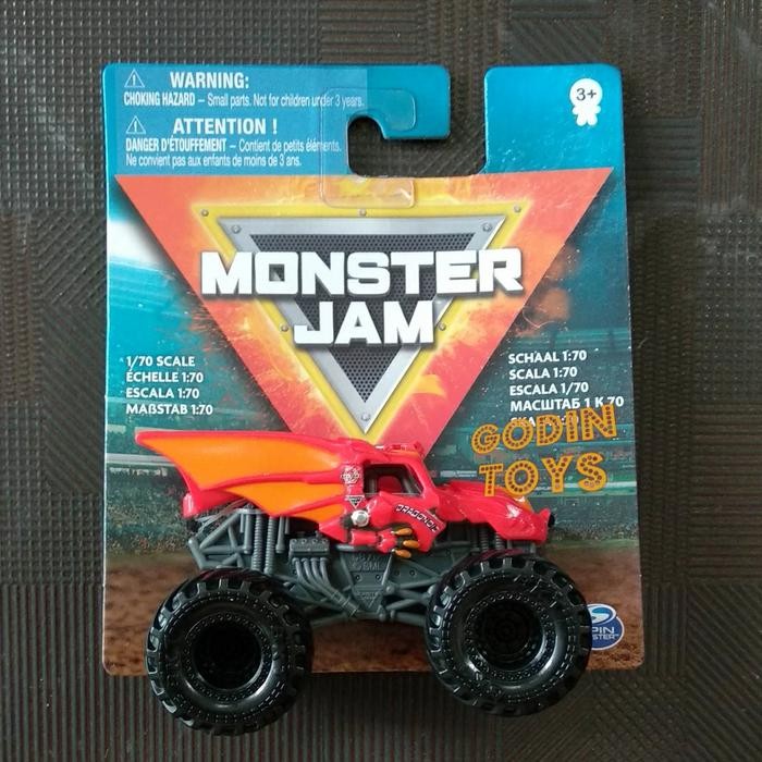 MONSTER JAM DRAGONOID BAKUGAN 1/70 MINIS MINI ORIGINAL SPIN MASTER