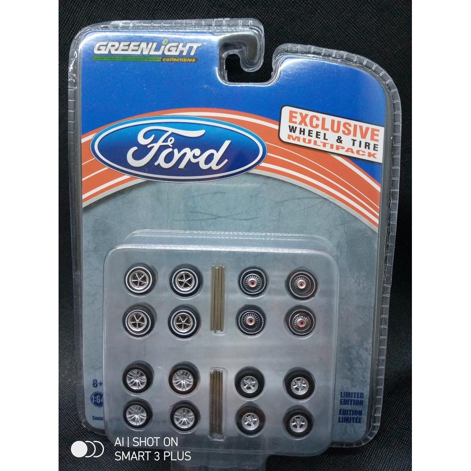 GREENLIGHT 1 64 FORD WHEEL AND TIRE GREEN MACHINE CHASE 13166 ACCESSOR