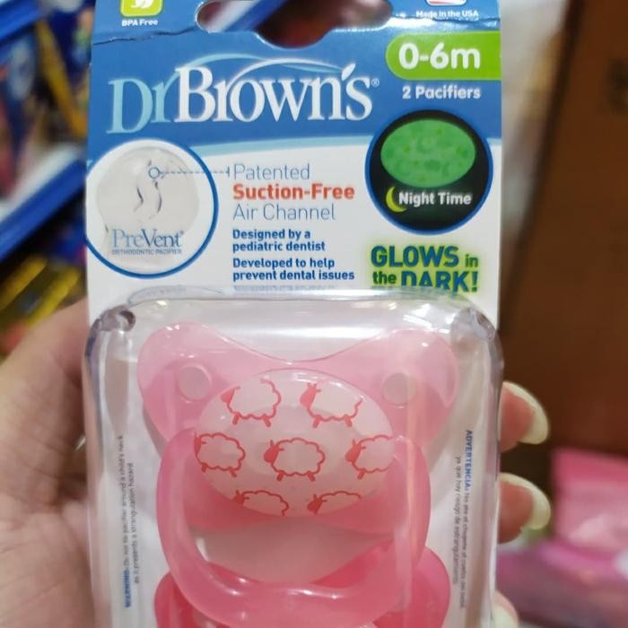 DR.BROWN'S ORTHODONTIC PACIFIER - EMPENG BAYI