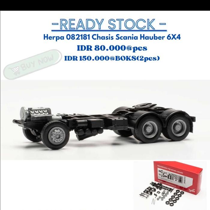 HERPA 082181 CHASIS SCANIA HAUBER